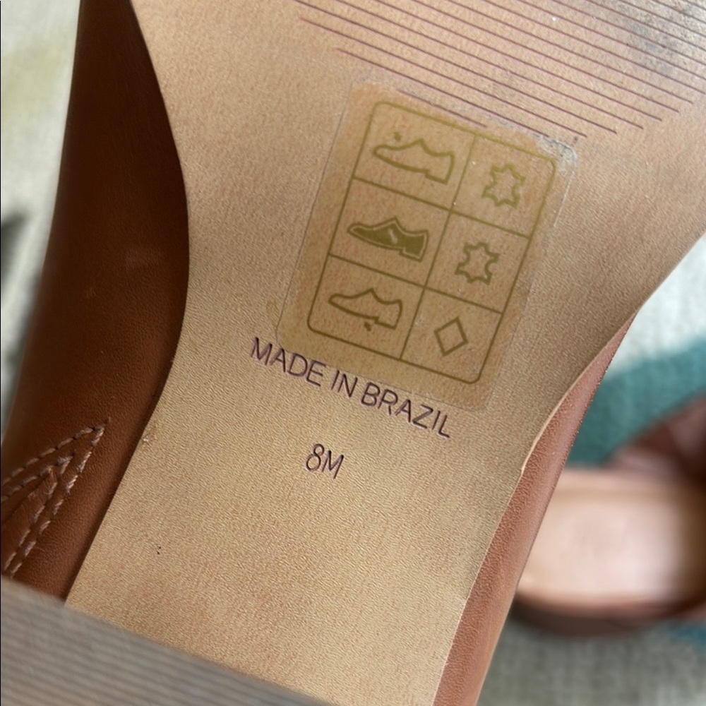 Madewell Leather Mules - Cognac - Picture 4 of 6